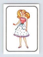 Vintage 1983 PANINI BARBIE 51 ALBUM STICKER 1 Sheet Mattel SD63