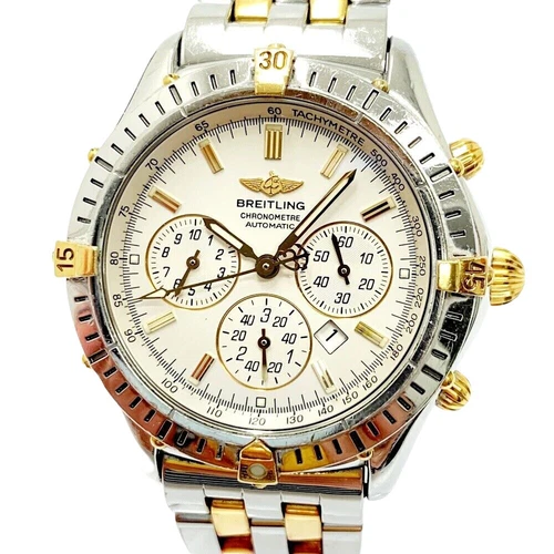 Breitling Shadow Flyback - 38 mm, Stainless Steel, Yellow Gold