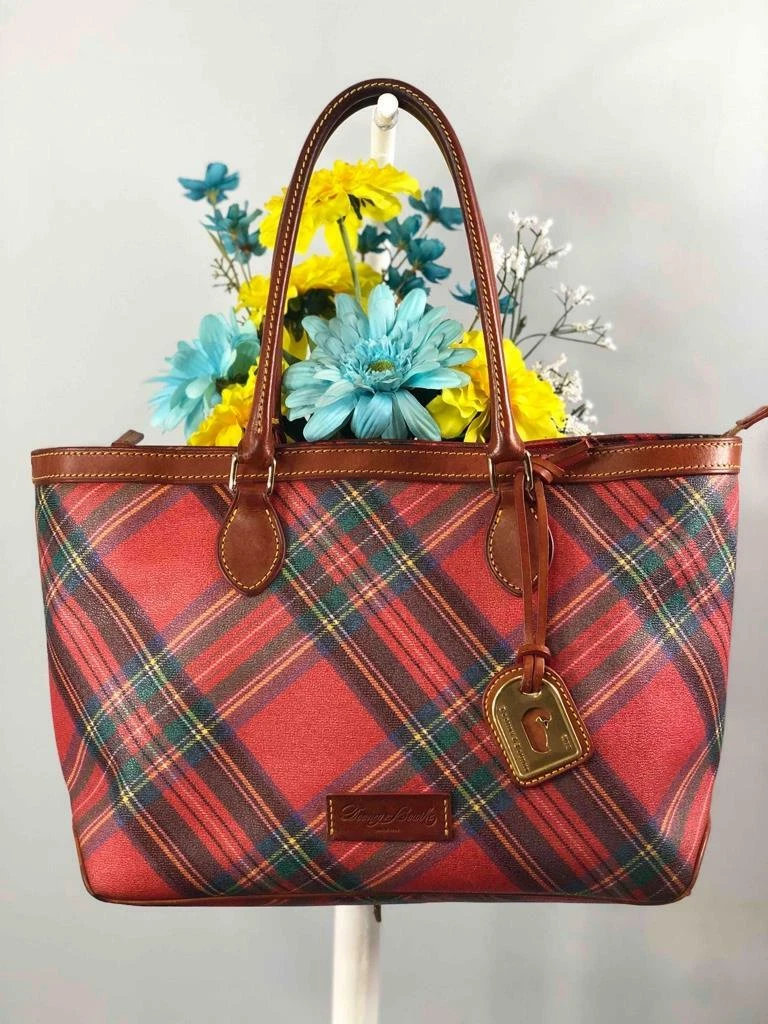 Dooney and hot sale bourke red tote