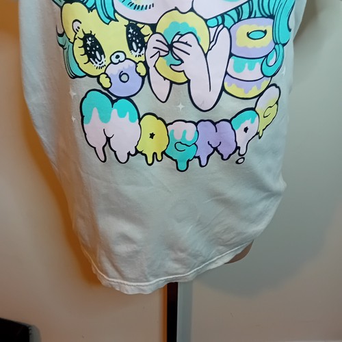 Listen Flavor Japan Graphic Shirt Anime Manga Pastel Kawaii Mog Oversize OS READ - Picture 9 of 16