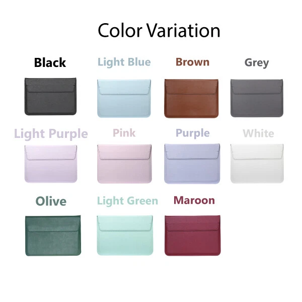 Wallet Sleeve Cover Case Bag with Stand For Macbook Air Pro Retina 13' 13.6 inch - image 2 of 4