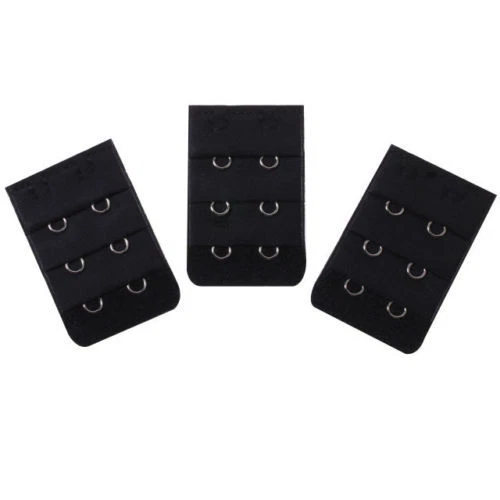2 Hooks Ladies Bra Extender Bra Extension Strap Underwear Strapless x 3 - Picture 4 of 5