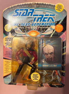 1993 Playmates Star Trek The Next Generation Lieutenant J.G. Worf 6073