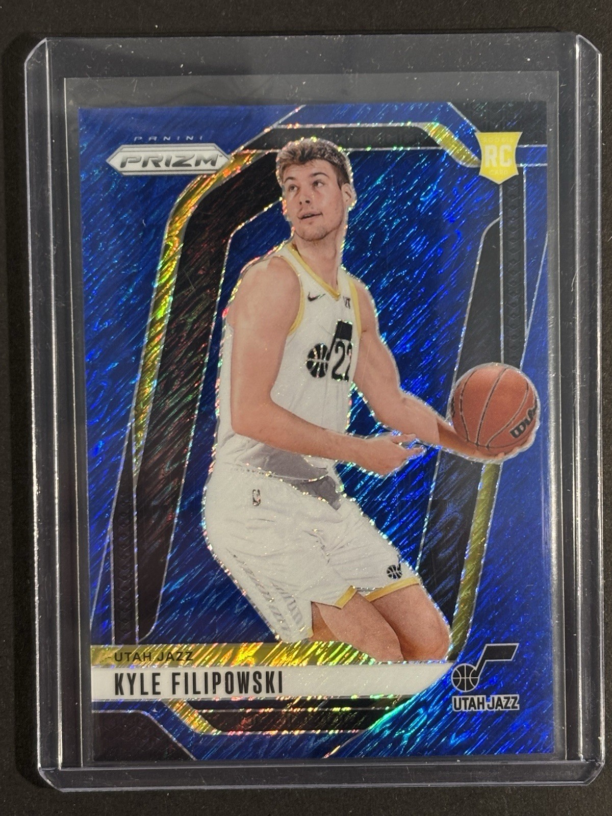KYLE FILIPOWSKI 2024 Prizm FOTL Blue Shimmer /35 #263 Jazz Rookie RC Jazz 🔥🔥🔥