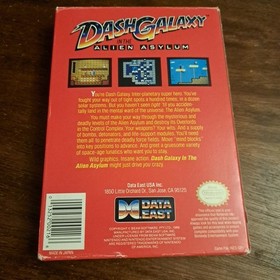 Dash Galaxy In The Alien Asylum (Nintendo NES) - Complete - Tested - Authentic