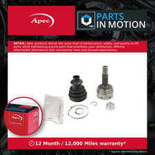 Image of CV Joint fits CITROEN C1 Mk1 1.0 Front Outer 05 to 14 With ABS C.V. Driveshaft