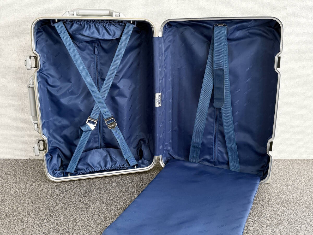 Rimowa Topas 32L Silver 2 wheels Carry Case Suitcase | eBay