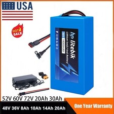 48V 36V 8Ah 10Ah 14Ah 20Ah Ebike Lithium Battery Pack for Electric Bike Scooter