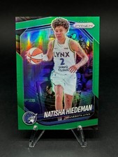 2025 Panini Prizm WNBA #53 Natisha Hiedeman Green Prizm - Minnesota Lynx