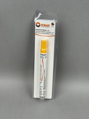 Hobart 770221 Industrial Paint Marker Yellow Valve Action Welding Products Unit