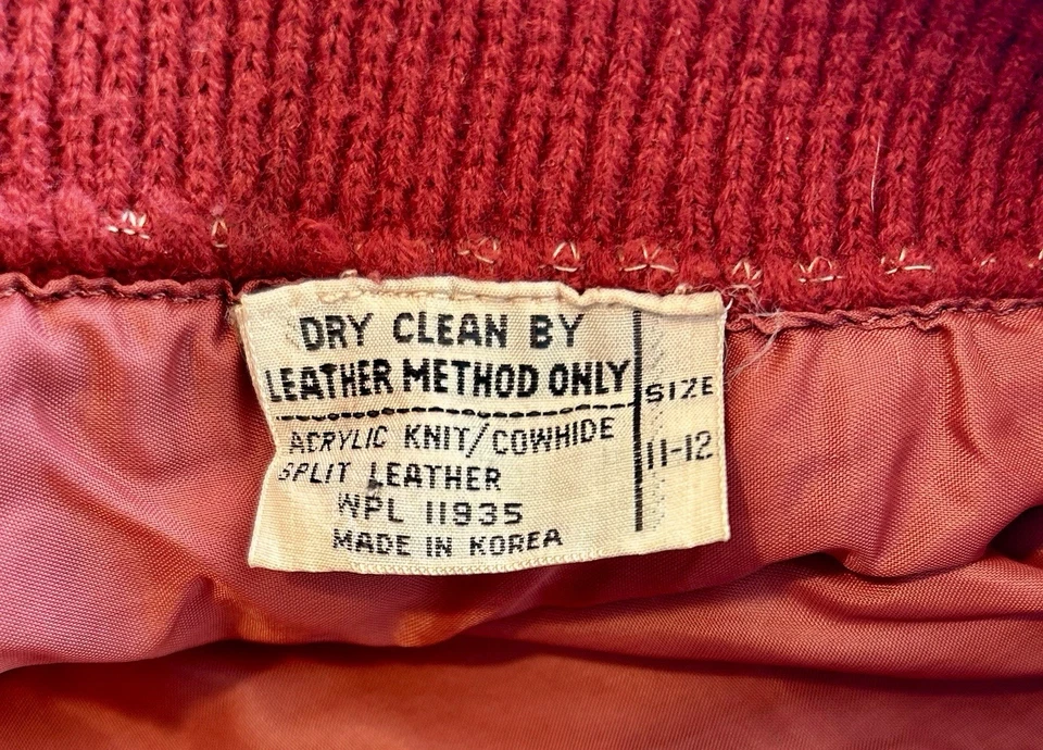 Vintage Suede Split Leather A-Line Midi Skirt Boho Hippie Festival Small Orange - Image 4 of 4