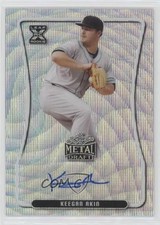 2020 Leaf Metal Draft Silver Wave Keegan Akin #BA-KA1 Auto y8h