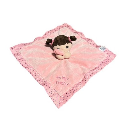 Garanimals My Best Friend Brown Hair Doll Lovey Pink
