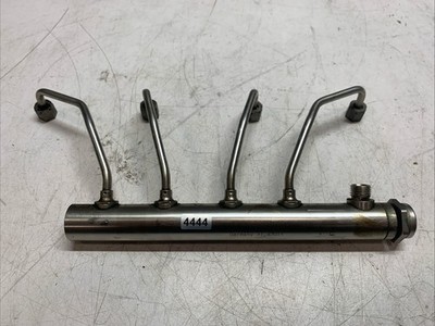 12-15 BMW F30 328i 2.0L N20 High Pressure Fuel Injector Rail Line 7585411 09 OEM