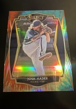 2021 Panini Select - Premier Josh Hader #183 Tie Dye Prizm /20 Brewers Houston