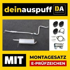Auspuffanlage für Ford Fiesta VI 1.25 1.4 Auspuff G089