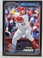 2024 Topps Update - Pedro Pages RC - Black Border 31/74 CARDINALS 