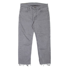 Jeans LEVI'S 511 Pour Hommes Gris Slim Droit W32 L24