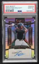 2024 Panini Select Signatures Sebastian Walcott #SIG-SW PSA 10 GEM MT Auto v1x