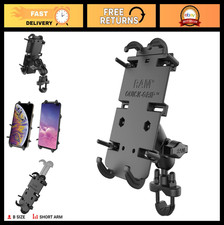 Universal Quick-Grip XL Phone Mount for Bikes, Motorcycles, Handlebar U-Bolt Bas