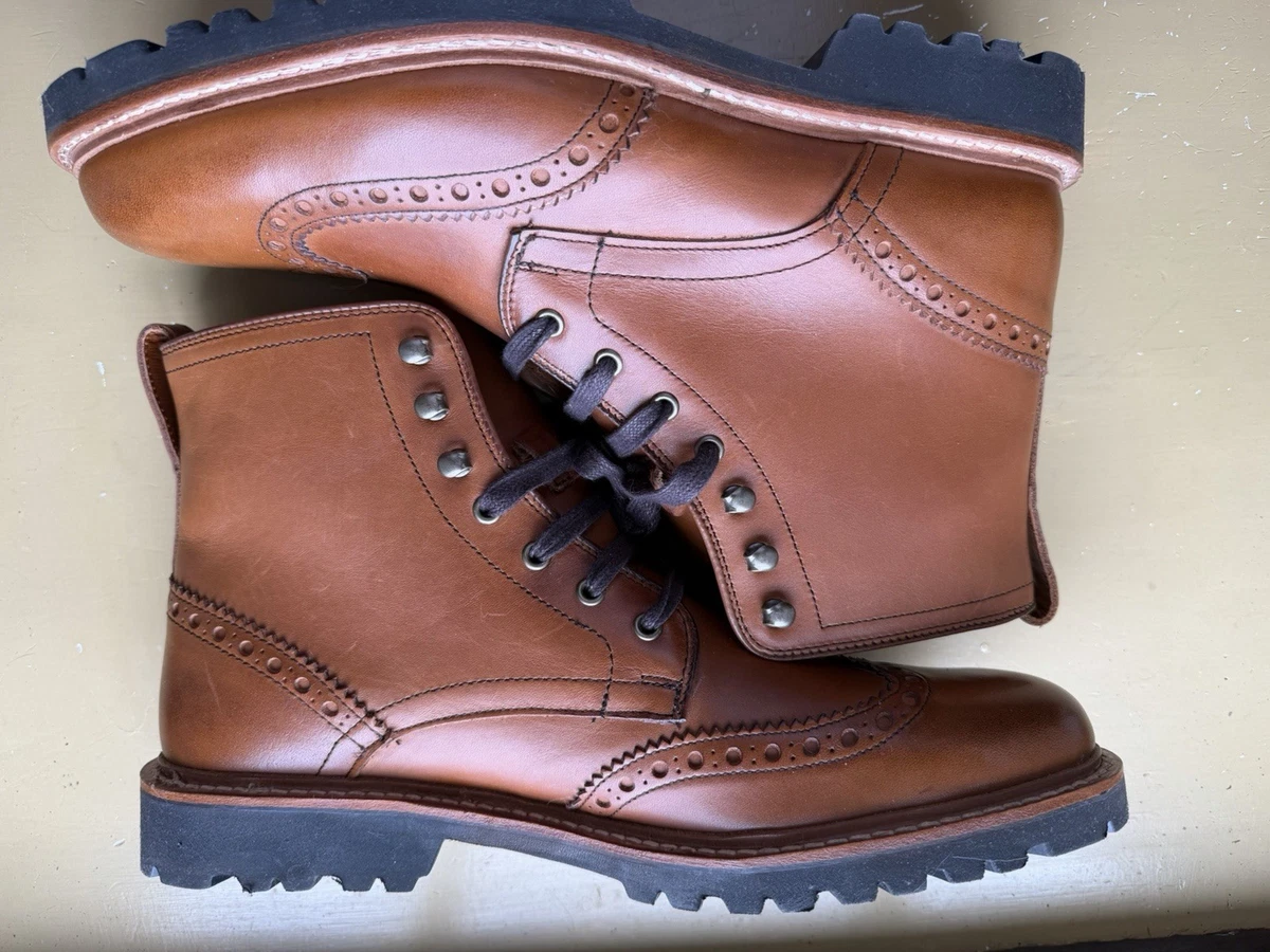 Allen Edmonds Astor Boots in Walnut. Brand new with lug soles. 10.5D. Gorgeous! Men main image 2