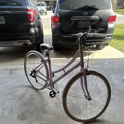 Ozone Gira Prestigio Pink Women's City Bike 700C 7 Speed Shimano RevoShift