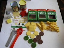 Melissa & Doug Italian Pasta Set Play Food Ravioli Penne Parts Pieces Incomplete