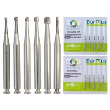 WAVE Dental Surgical Latch Burs Round RA SURG 2 4 5 6 8 Slow Speed Midwest LA