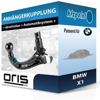 für BMW X1 07.2022-Jetzt Oris AnhäNgerkupplung Abnehmbar AHK