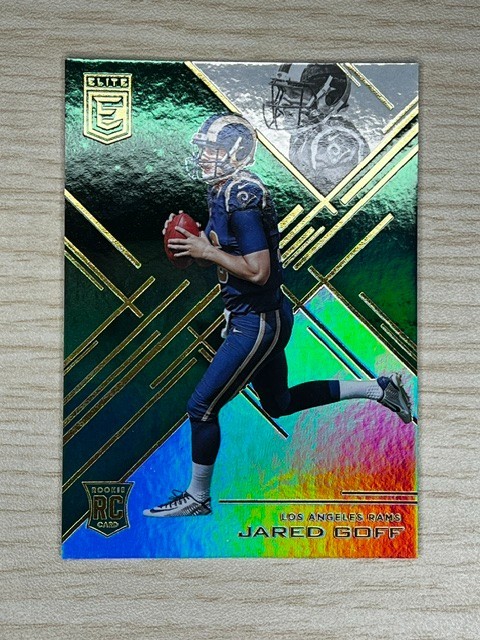 Jared Goff Panini Donruss Elite #161 Green