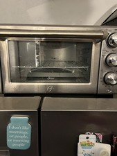 Oster Stainless Steel Toaster Oven Timer Turbo Bake Broil Toast Warm Electric