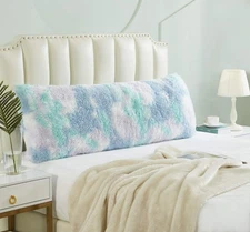 Cozy Plush Fur Body Pillow 20X54 Inches with Premium Filling, Ultra Soft Bed ...