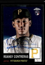 2022 Topps Chrome Pltinum Autographs Roansy Contreras Rookie Auto Pittsburgh