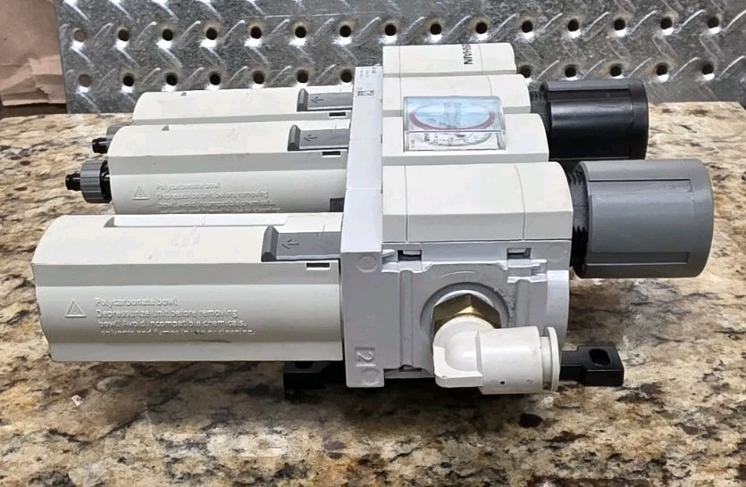 Heidenhain DA 400 ID 894602-01 фильтр/регулятор сжатого воздуха блок - б/у... - Изображение 4 из 4