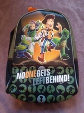 Disney Pixar Toy Story Kids Backpack 16"x11" Buzz Lightyear/Woody