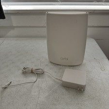 NETGEAR Orbi RBS50 V2 Satellite Home Mesh WiFi Tri-band w/power TESTED