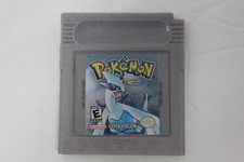 Pokemon Silver Version Nintendo Game Boy  Authentic Tested New Battery