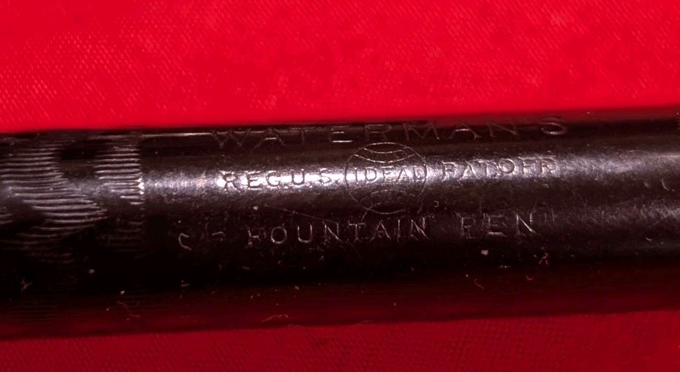 Vintage Collectible Waterman Ideal Fountain Pen No 52 UNTESTED with Generic Box 