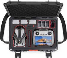 Waterproof Hrad Case for DJI Mini 5 Pro Drone, Fly More Combo,Rc2/Rc-N3, Batteri