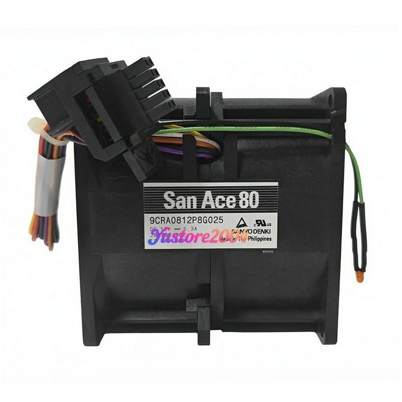 9CRA0812P8G025 Cooling Fan 80x80x80mm DC12V 5.3A 8CM New