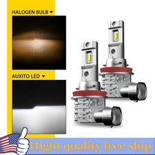 AUXITO H8 H11 LED Fog Bulb Light Kit High Low Beam Headlight 6500K Super White K