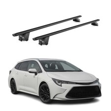 Dachträger Grundtäger für Suzuki Swace 2020-2026 100kg Alu Schwarz 2 tlg ABE