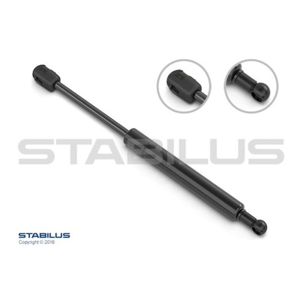 Stabilus Gasfeder DäMpfer Heckklappe FüR Saab 9-3 Cabriolet YS3D 2.0 Turbo-image