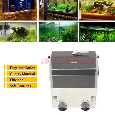 Überlaufbox Selbststart Aquarium Aufhängen Aquarium Filter Landschaften Robust