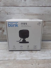 Blink Mini Indoor Plug-in HD Smart Security Camera Black -