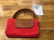 Carlton International Red Folding Shopping Bag 