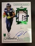 1st on Print - 2021 Panini Flawless Green D'Wayne Eskridge /5 Auto Gloves RC