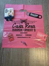 Miranda Lambert Swag Bag: Pistol, Keychain, Baggage Claim, Bottle Opener, Koozie