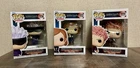 Funko Pop Lot Of 3 Jujutsu Kaisen - Saturo Gojo, Yuji Itadori & Nobara Kugisaki
