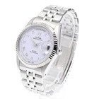 Tudor Prince Date 76214 36mm SS White Dial Automatic Day-Date Watch #C5981